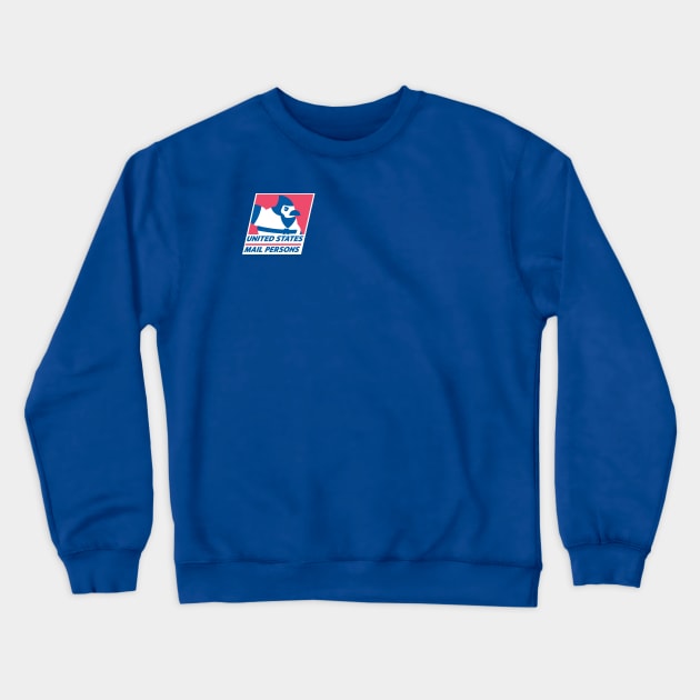 United States Mailpersons Uniform Crewneck Sweatshirt by Off Book The Improvised Musical Merch Shop